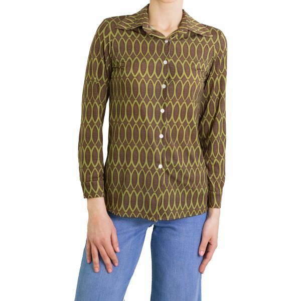 Camicia fantasia in viscosa "Isabel"